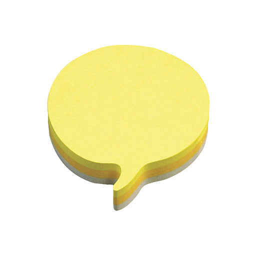 Post-it Notes Speech Bubble 70 x 70mm Rainbow (Pack of 12) 3M37917