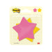 Post-it Notes Star Shape 75 Sheet 70.5 x 70.5mm (Pack of 2) 7100236274