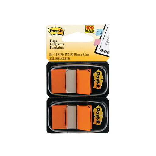 Post-it Index Tabs Dispenser with Orange Tabs (Pack of 2) 680-O2EU