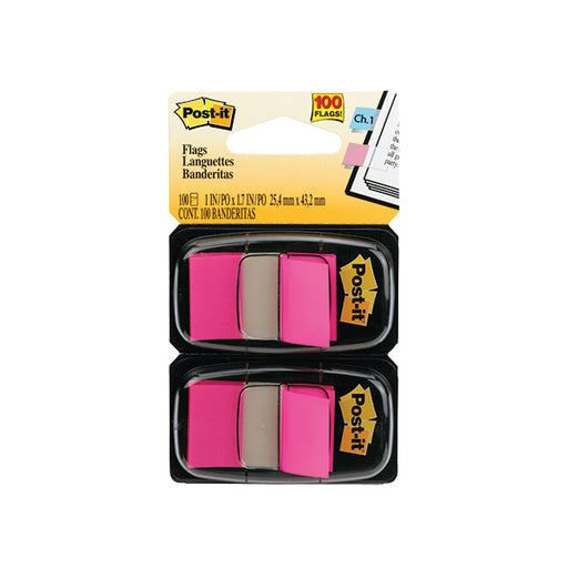 Post-it Index Tabs Dispenser with Pink Tabs (Pack of 2) 680-BP2EU