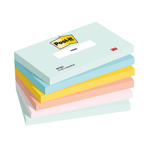 Post-it Notes Beachside Colour 76x127mm x100 (Pack of 6) 7100259082