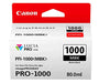 Canon PFI-1000 MBK - 80 ml - matte black - original - ink tank - for imagePROGRAF PRO-1000