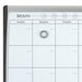 Best Value Rexel 1903813 Monthly Planner, Magnetic Dry Wipe Personal Whiteboard/Cork Noticeboard, 585 x 430 mm, Arched Frame, Includes Marker, Magnets and Fitting Kit, White