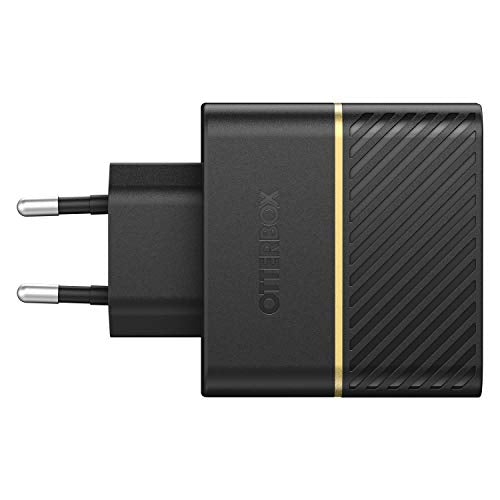 OtterBox Premium - Power adapter - 30 Watt - 3 A - PD 3.0 - 2 output connectors (USB, USB-C) - black shimmer - Europe