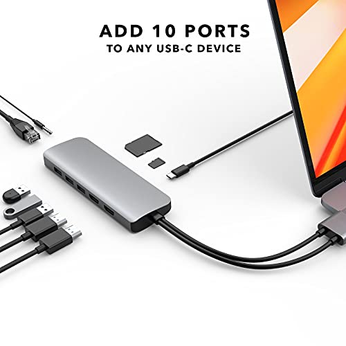 Hyper VIPER 10-in-2 USB-C Hub Grey