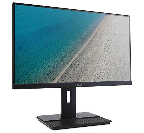 Acer B276HLCbmdprx - LED monitor - 27" - 1920 x 1080 Full HD (1080p) @ 60 Hz - VA - 300 cd/m - 6 ms - DVI, VGA, DisplayPort - speakers - dark grey - for TravelMate P2410, P2510, P614, TMP614, TravelMate X3, X5