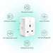 Kasa Smart KP105 V1 - Smart plug - wireless - 802.11b/g/n - 2.4 Ghz (pack of 2)