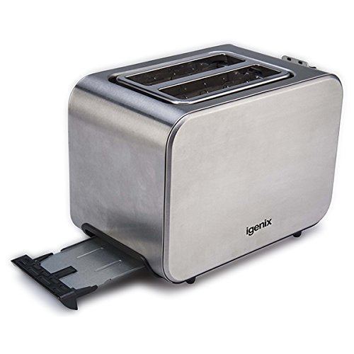 iGenix Stainless Steel 2 Slice Toaster