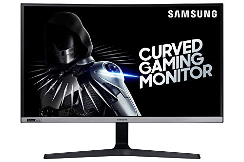 Samsung C27RG50FQR - CRG5 Series - LED monitor - curved - 27" - 1920 x 1080 Full HD (1080p) @ 240 Hz - VA - 300 cd/m? - 3000:1 - 4 ms - 2xHDMI, DisplayPort - dark grey/blue