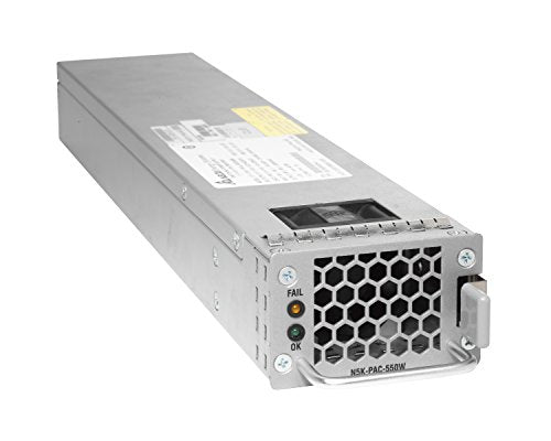 Cisco - Power supply - hot-plug / redundant (plug-in module) - AC 100-240 V - 550 Watt - refurbished - for Nexus 5010