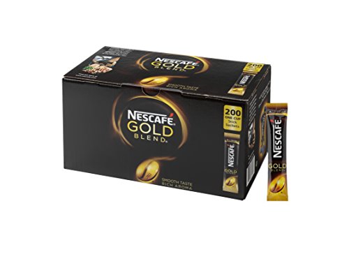 Best Value NESCAF GOLD Blend Instant Coffee Stick Packs, Box of 200