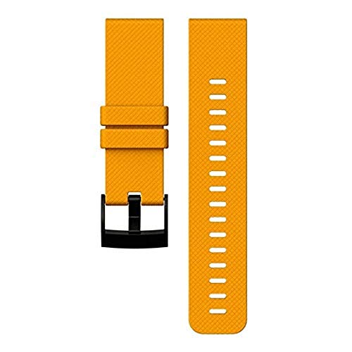 TRAVERSE AMBER SILICONE STRAP