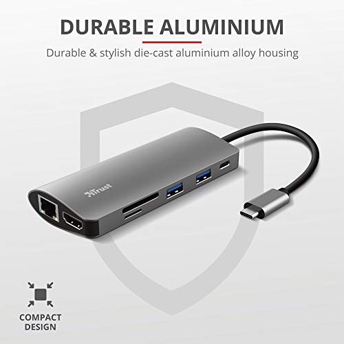 Dalyx 7 in 1 USB C Multiport Adapter