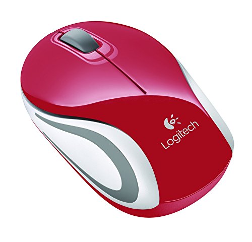 M187 Red Rf Wireless 1000 Dpi Mouse