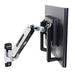 Ergotron Monitor Handle Kit - Mounting component (handle, interface plate) - black - screen size: 32" - for P/N: 45-353-026