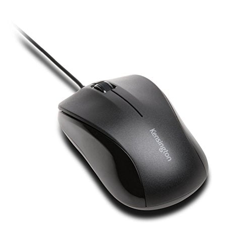 Kensington ValuMouse - Mouse - right and left-handed - optical - 3 buttons - wired - USB - black