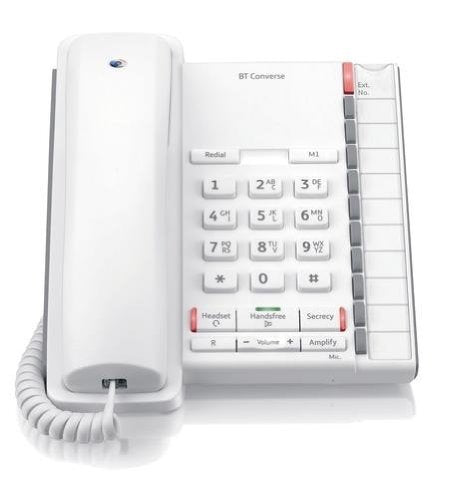 Best Value BT Converse 2200 Corded Telephone, White