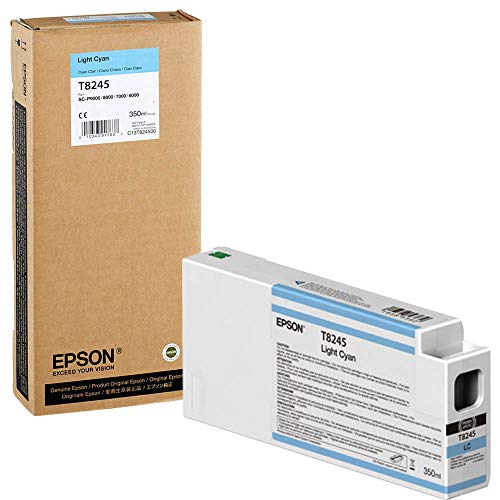 Epson T8245 - 350 ml - light cyan - original - ink cartridge - for SureColor SC-P6000, SC-P7000, SC-P7000V, SC-P8000, SC-P9000, SC-P9000V