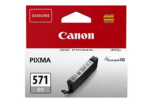 Canon CLI-571GY - 7 ml - grey - original - ink tank - for PIXMA MG7750, MG7751, MG7752, MG7753, TS8050, TS8051, TS8052, TS8053, TS9050, TS9055