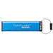 Best Value Kingston DT2000/64 GB Data Traveler 2000 Encrypted USB 3.0 with Keypad, Blue