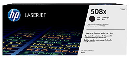 Best Value HP CF360X 508X High Yield Original LaserJet Toner Cartridge, Black, Pack of 1