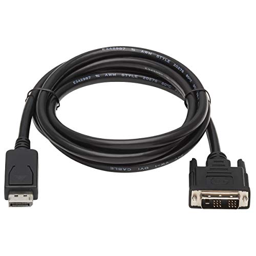 Tripp Lite DisplayPort to DVI D Single Link Cable 6ft 1.83M