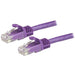 Best Value StarTech.com 5m Purple Cat6 Patch Cable with Snagless RJ45 Connectors - Long Ethernet Cable - 5 m Cat 6 UTP Cable (N6PATC5MPL)