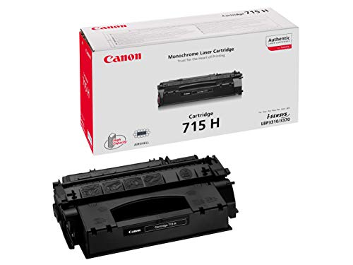 Canon 715H - 1976B002 - 1 x Black - Toner Cartridge - For iSENSYS LBP3310,LBP3370