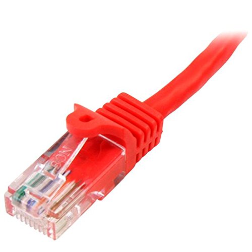 Best Value StarTech.com 7m Red Cat5e Patch Cable with Snagless RJ45 Connectors - Long Ethernet Cable - 7 m Cat 5e UTP Cable (45PAT7MRD)