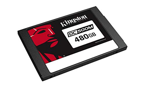 Kingston Data Center DC500M - Solid state drive - encrypted - 480 GB - internal - 2.5" - SATA 6Gb/s - AES - Self-Encrypting Drive (SED)