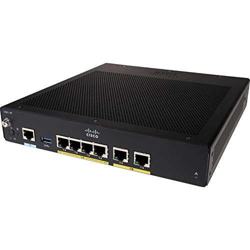 Cisco Integrated Services Router 921 - Router - WWAN - 4-port switch - GigE - WAN ports: 2