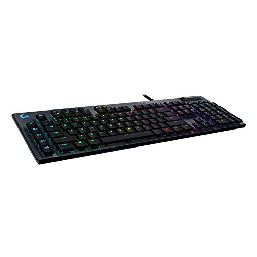 Logitech G815 Lightspeed RGB USB QWERTY English Mechanical Gaming Keyboard Carbon