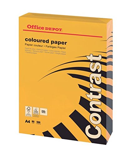 Best Value niceday Paper Intense Orange A480GR. Office Depot Package 500Sheets