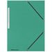 Best Value Elasticated Folders 390gsm Green