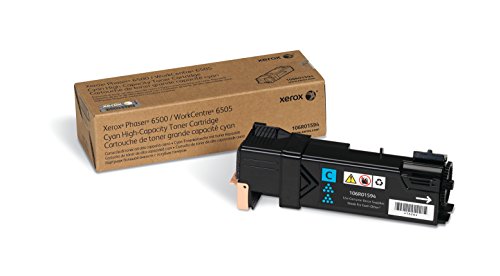 Xerox Phaser 6500 - High capacity - cyan - original - toner cartridge - for Phaser 6500, WorkCentre 6505