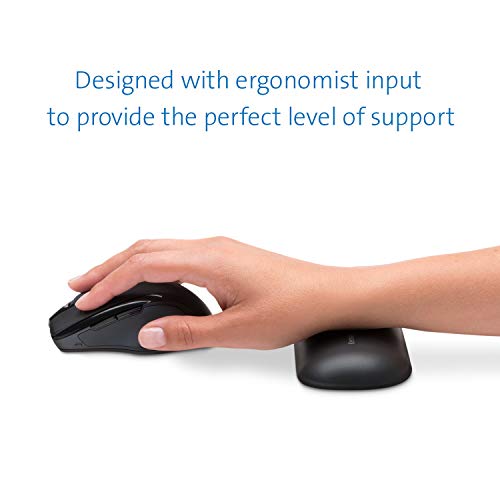 Kensington ERGOSOFT WR STANDARD MOUSE - Mouse wrist pillow - black