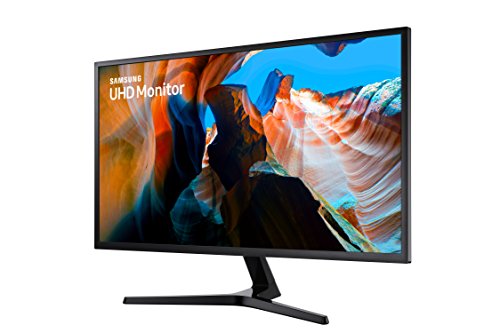 Samsung U32J590UQU - LED monitor - 32" (31.5" viewable) - 3840 x 2160 4K @ 60 Hz - VA - 270 cd/m - 3000:1 - 4 ms - 2xHDMI, DisplayPort - dark grey/blue