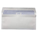 Best Value Q-Connect KF3455 Envelope DL Low Window 80gsm Self-Seal (Pack of 1000) - White