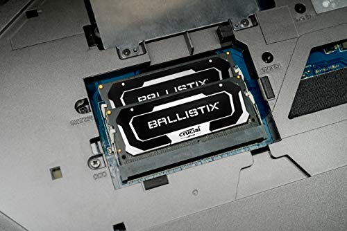 Ballistix - DDR4 - kit - 16 GB: 2 x 8 GB - SO-DIMM 260-pin - 3200 MHz / PC4-25600 - CL16 - 1.35 V - unbuffered - non-ECC - black