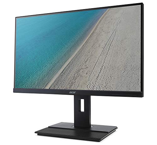 Acer B276HLCbmdprx - LED monitor - 27" - 1920 x 1080 Full HD (1080p) @ 60 Hz - VA - 300 cd/m - 6 ms - DVI, VGA, DisplayPort - speakers - dark grey - for TravelMate P2410, P2510, P614, TMP614, TravelMate X3, X5