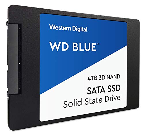 WD Blue 3D NAND SATA SSD WDS400T2B0A - Solid state drive - 4 TB - internal - 2.5" - SATA 6Gb/s