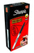 Best Value Sharpie Retractable Permanent Marker Fine Tip - Black (Box of 12)