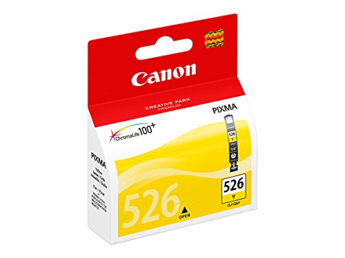 Canon CLI-526 Y - 4543B006 - 1 x Yellow - Blister with security - Ink tank - For PIXMA iP4950,iX6550,MG5350,MG6150,MG6250,MG8150,MG8250,MX715,MX885,MX892,MX895