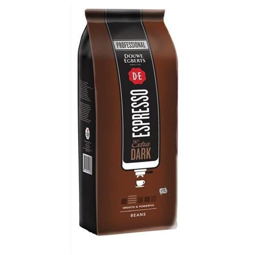 Best Value Douwe Egberts Extra Dark Roast Coffee Beans 1kg Ref 433000