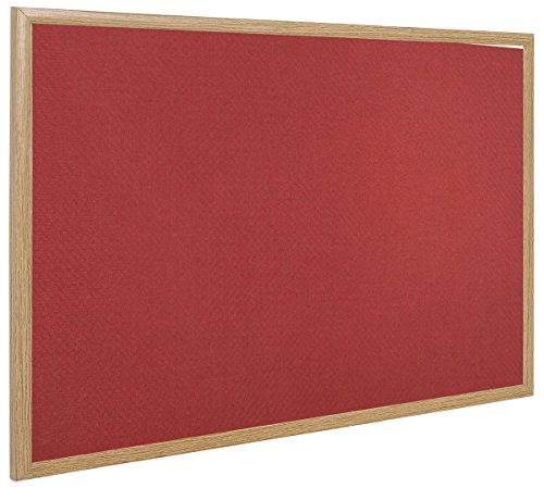 Best Value Bi-Office FB8546233 Earth-It Red Felt Noticebrd Oak Frame 180x120cm DD :: (Office & Stationery > Meeting & Presenting) -}s