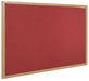 Best Value Bi-Office FB8546233 Earth-It Red Felt Noticebrd Oak Frame 180x120cm DD :: (Office & Stationery > Meeting & Presenting) -}s