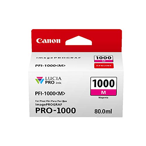 Canon PFI-1000 M - 80 ml - magenta - original - ink tank - for imagePROGRAF PRO-1000