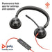 Poly Blackwire 3320 USB C Wired Headset