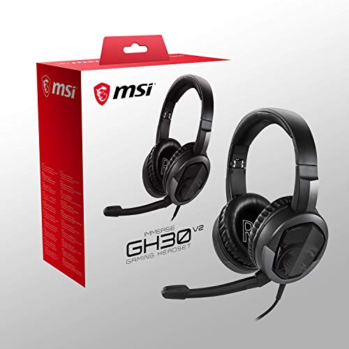 MSI Immerse GH30 V2 3.5mm Gaming Headset