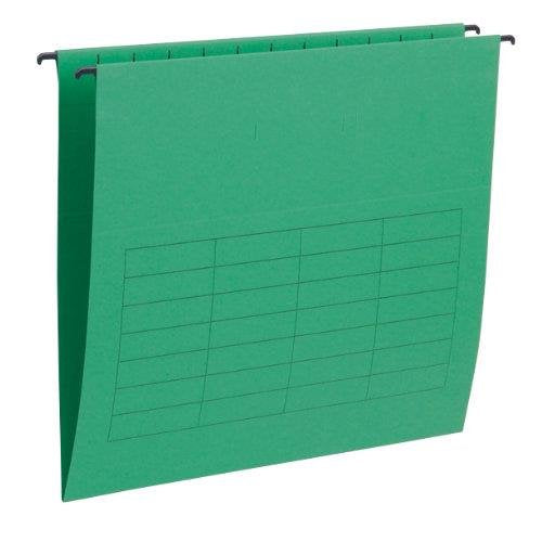 Best Value niceday A4 Flex Suspension Files V Base 220gsm Green- Pack of 25